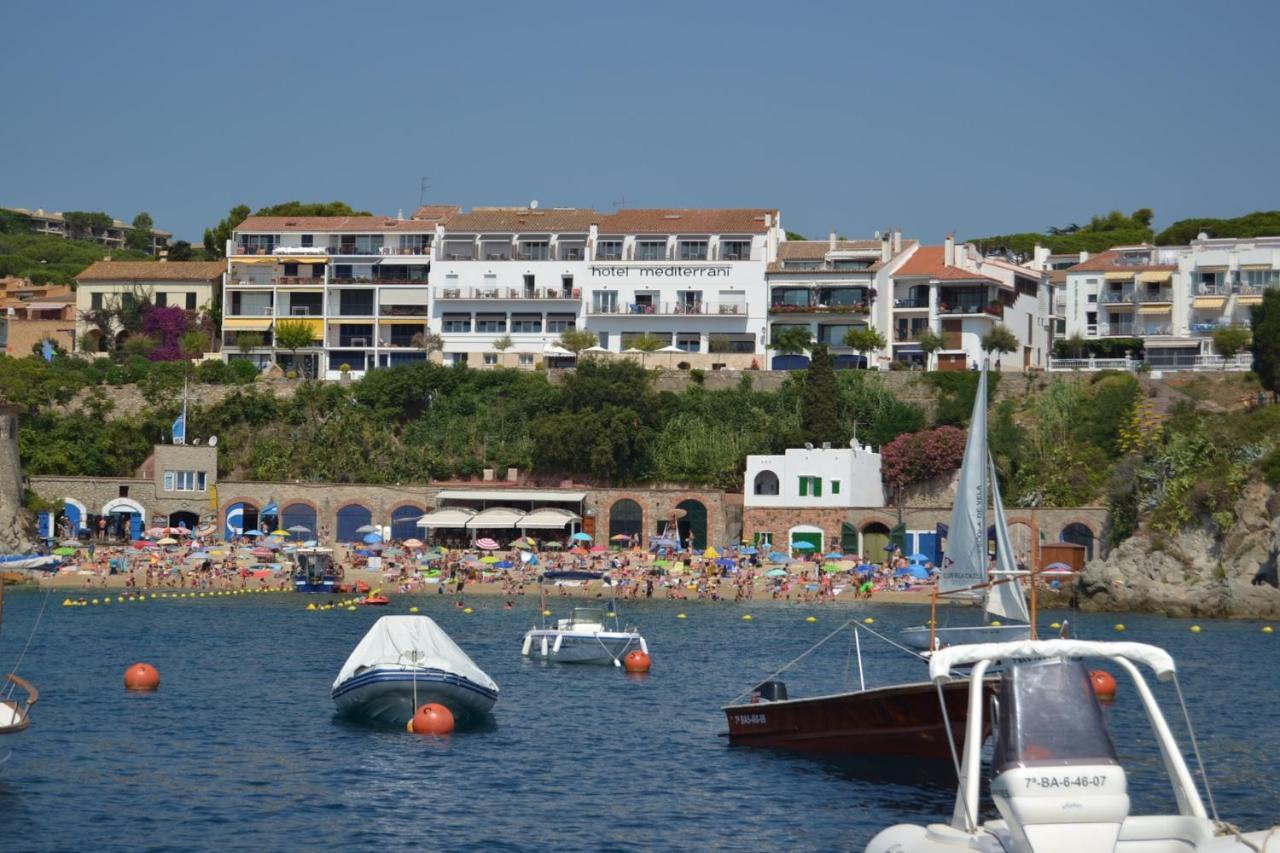 Hotel Mediterrani Calella De Palafrugell Exterior foto